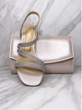 Bernadette Heels - Oyster Pearl (Lotus)